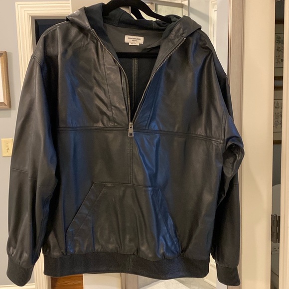 Zadig & Voltaire Deluxe Leather Hoodie - Picture 6 of 8